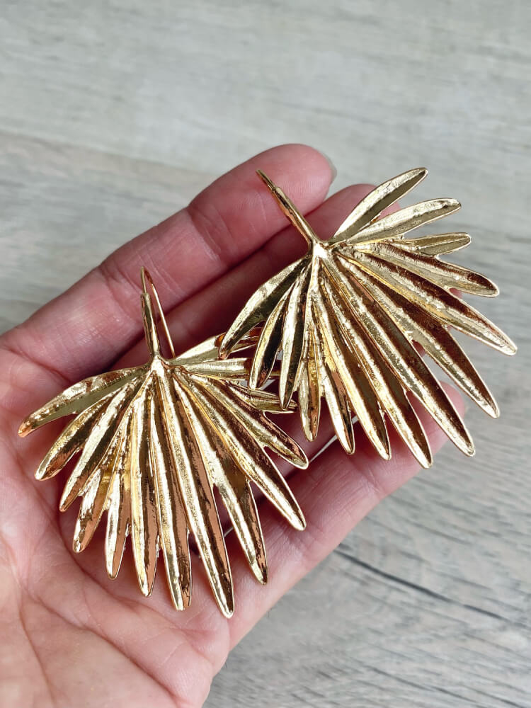 Pendientes Palmera
