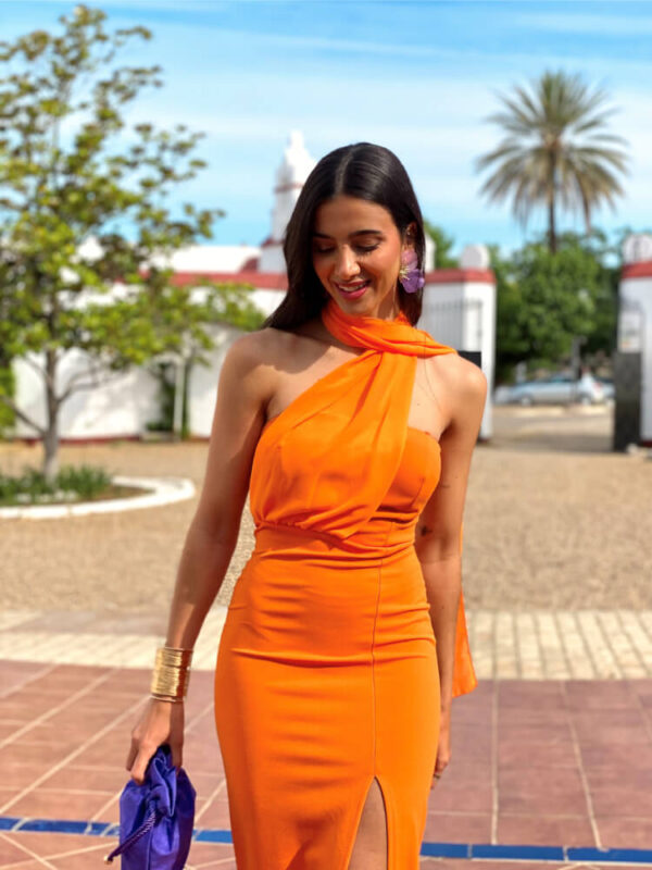 Vestido barato naranja