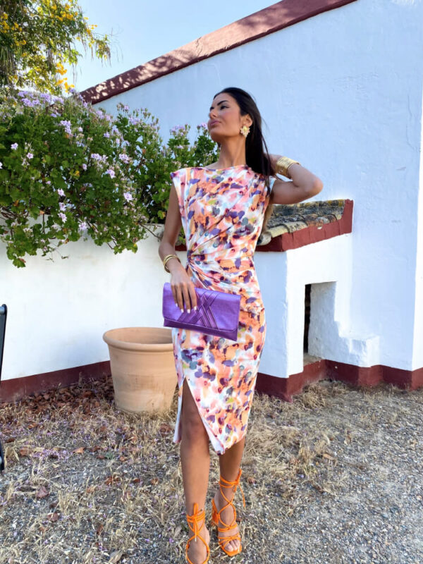 Vestido ajustado sin mangas