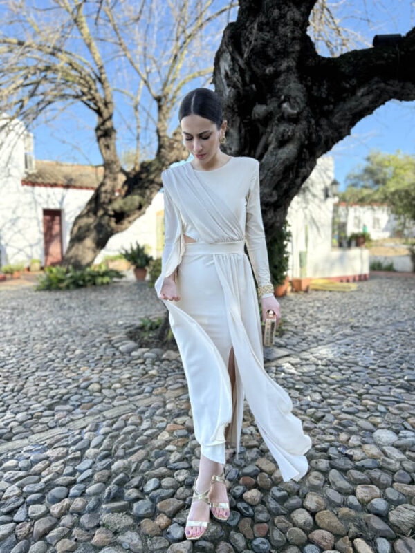 Vestido Galiana Beige - Imagen 4