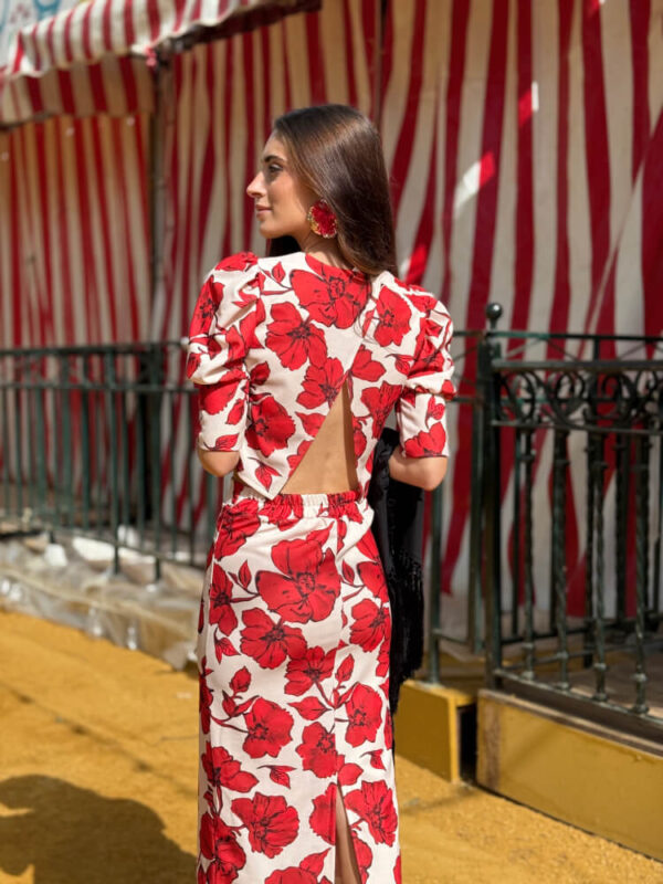 Conjunto maxi flores rojas - Imagen 3