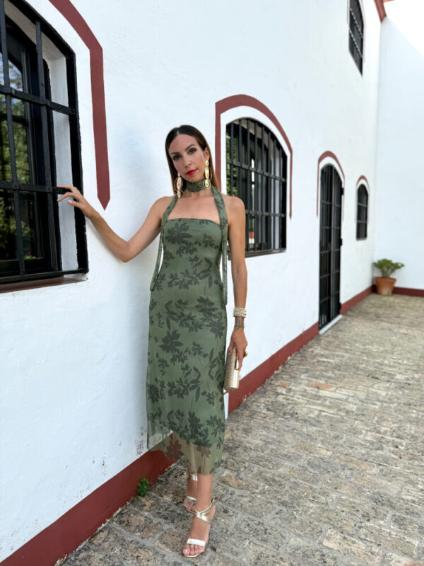 Vestido Tul palabra de honor - Imagen 3