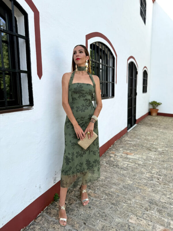 Vestido Tul palabra de honor - Imagen 4