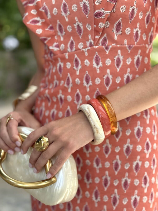 Trío de pulseras nácar - Imagen 2