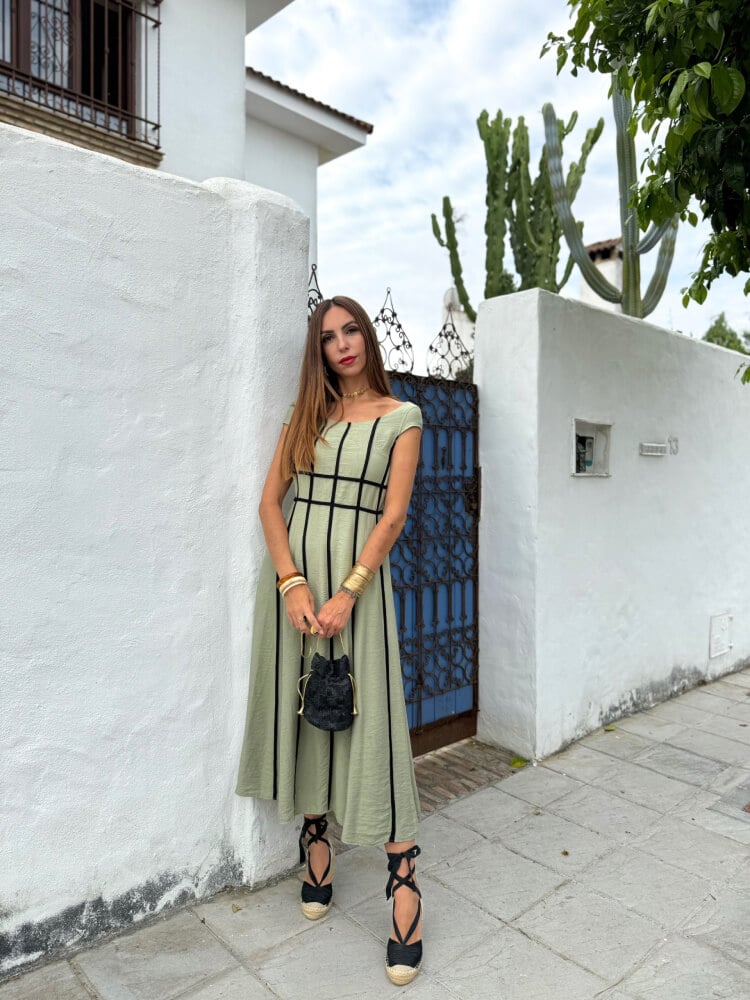Vestido Verde Kaki
