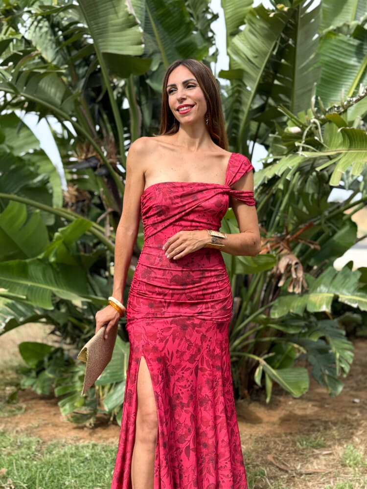 Vestido Rojo De Licra