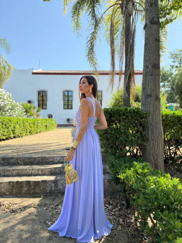 Vestido Lila De Mujer Para Evento Especial