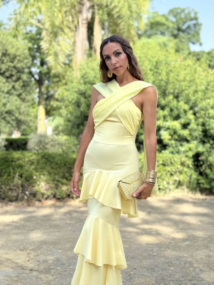 Vestido Jara amarillo