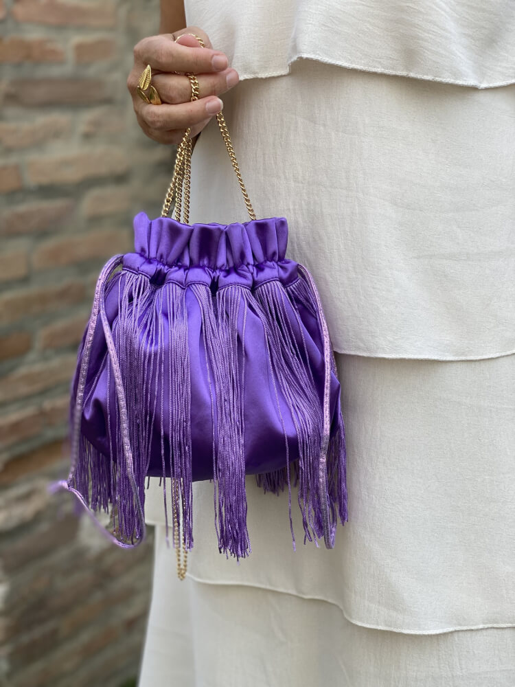 Bombonera Morada Para Invitada