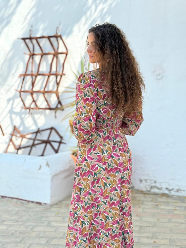 Vestido Floreado gasa - Imagen 5
