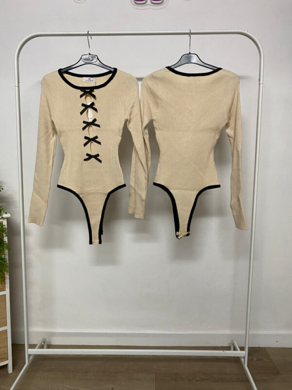 Body con lazos negros - Imagen 5