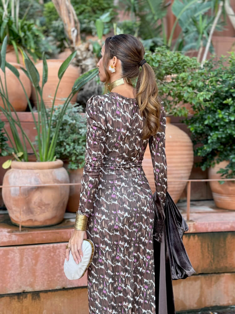 Vestido Nindi marrón - Imagen 3