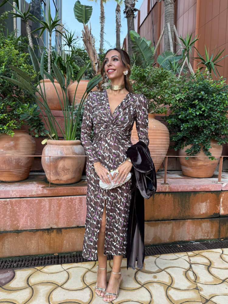 Vestido Nindi marrón - Imagen 4