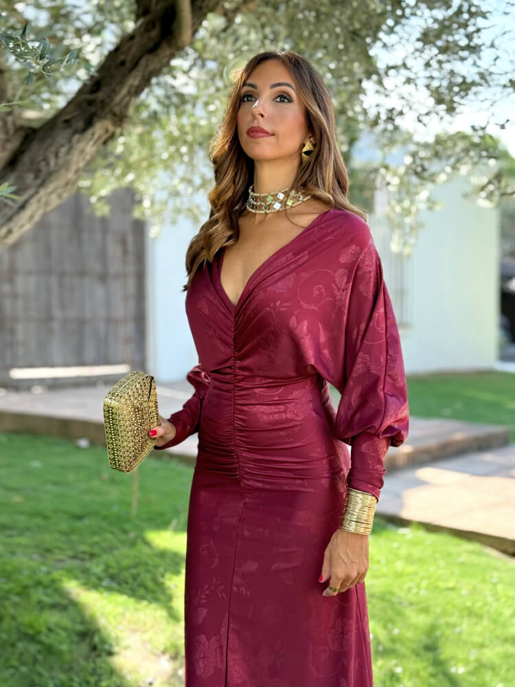 Vestido Tamara - Vino