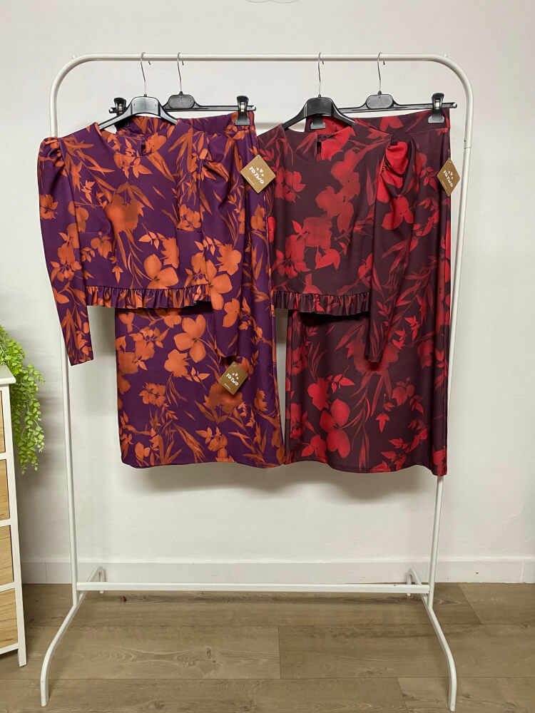 Conjunto Marrón Y Amarillo Para Eventos Sofisticados