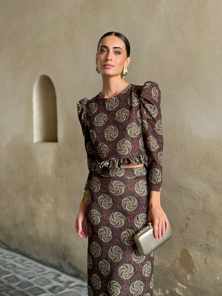 Conjunto Look Sofisticado Invitadas