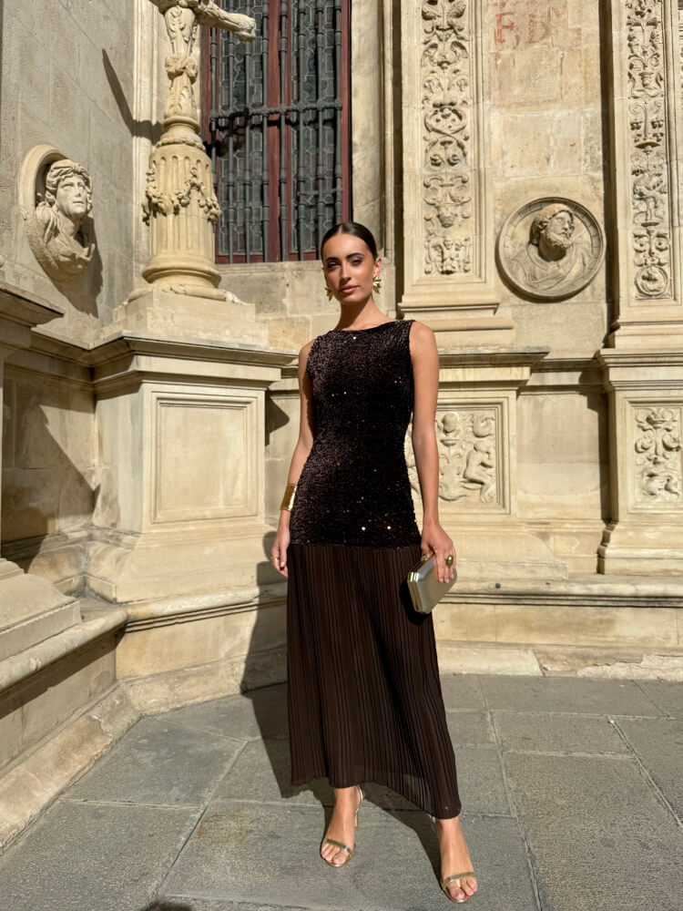 Vestido Escote Espalda